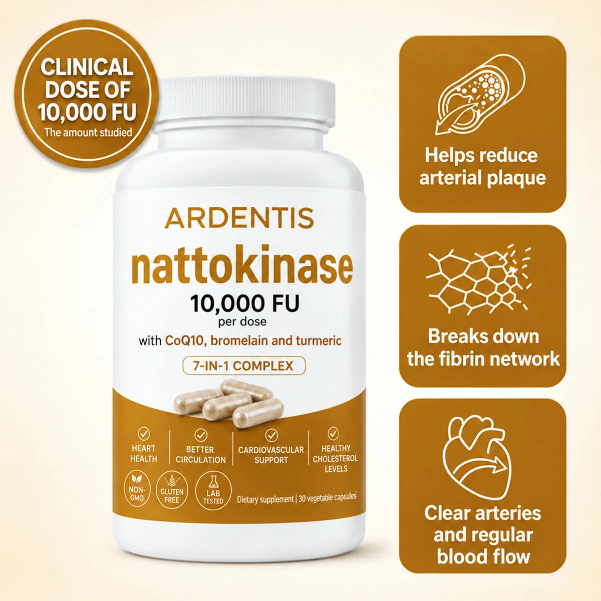 Nattokinase 10,000 FU