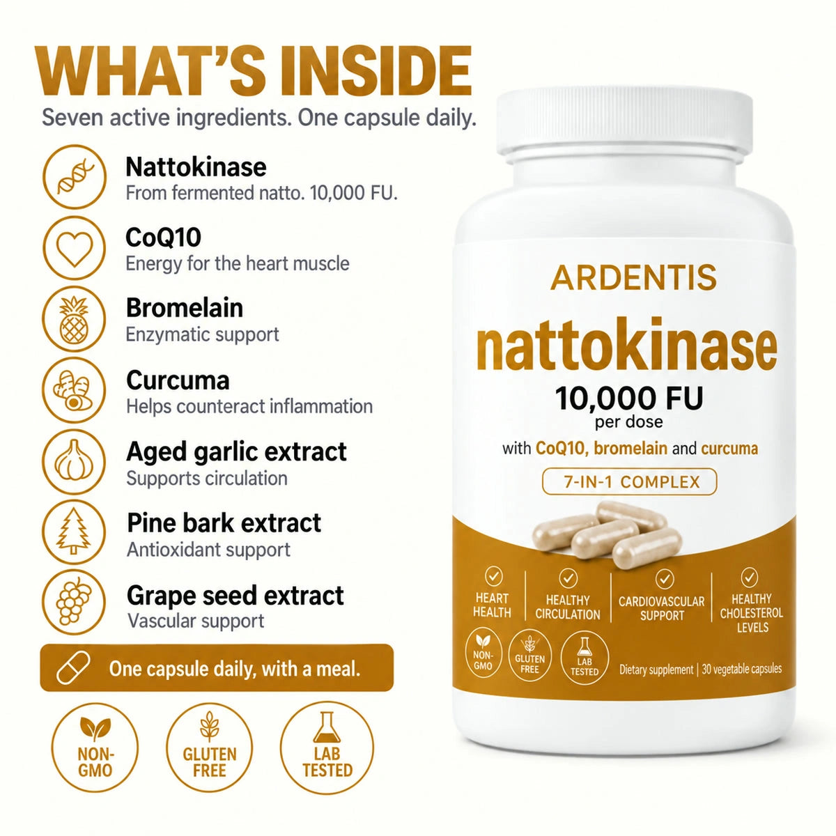 Nattokinase 10,000 FU