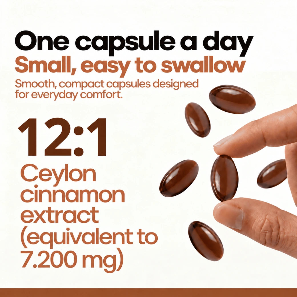 Ceylon Cinnamon 7200mg with MCT Oil