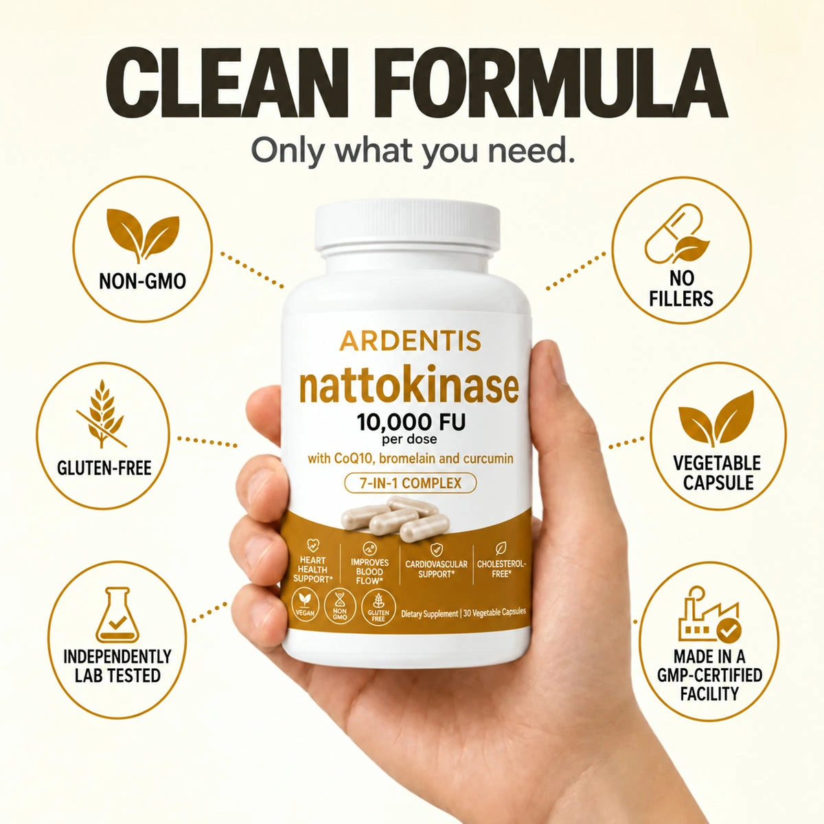 Nattokinase 10,000 FU
